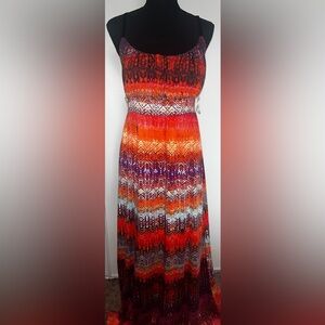 Multicolor Maxi Dress